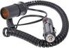 IWH Spirálový prodlužovací kabel 3 m, 12/24 V. Proudová zatížitelnost (max.)=10 A 12 nebo 24 V/DC