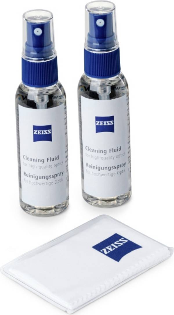 Zeiss Reinigungsspray 2 x 60 ml + Mikrofasertuch 2390-368 čisticí sada včetně utěrky