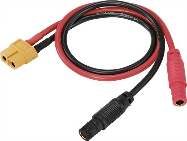 Reely nabíjecí kabel [1x XT60 zásuvka  - 2x banánek zásuvka 4 mm] 30 cm   RE-7104525