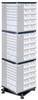 Allit 464665 otočný stojan , VarioPlus Pro R 171, (š x v x h) 445 x 1710 x 445 mm, černá, 1 ks