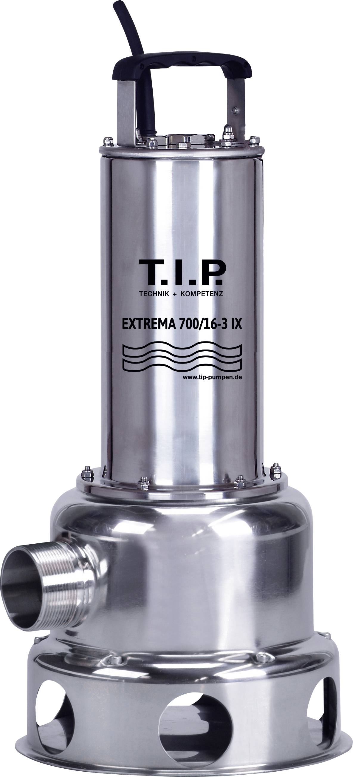 T.I.P. - Technische Industrie Produkte 30275 EXTREMA 700/16-3 IX ponorné čerpadlo pro užitkovou vodu 42000 l/h 16 m-1