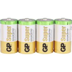 GP Batteries GP14A / LR14 baterie malé mono C alkalicko-manganová 1.5 V 4 ks