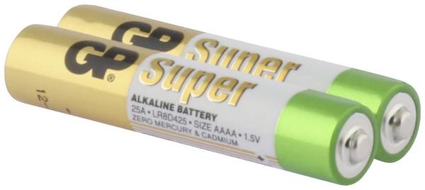 GP Super minibaterie (AAAA) AAAA  alkalicko-manganová 1.5 V  2 ks