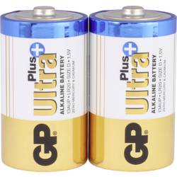 GP Batteries GP13AUP / LR20 baterie velké mono D alkalicko-manganová 1.5 V 2 ks