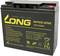 Akumulátor 'LONG WP22-12NE', 12V 22Ah, bezúdržbová AGM technologie, vhodný pro konstantní vybíjení. Výrobce: Kung Long Batteries.