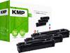 KMP Toner náhradní HP HP 201X (CF401X, CF403X, CF402X) kompatibilní kombinované balení azurová, purppurová, žlutá 2300 Seiten H-T215VX 2536,3030