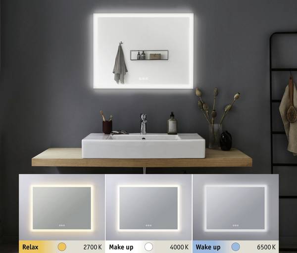 Paulmann HomeSpa Mirra 93013 nástěnné osvětlení do koupelny    teplá bílá chrom, bílá