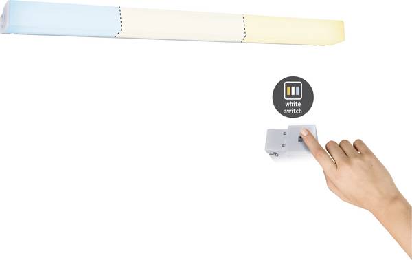 Paulmann HomeSpa Luno 78949 LED osvětlení zrcadla    teplá bílá hliník