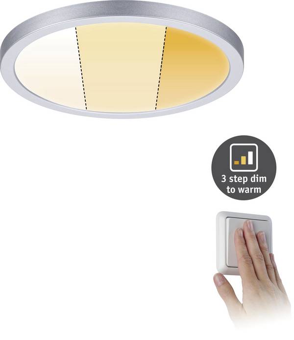 Paulmann 92991 Areo VariFit LED panel vestavný, LED, 15 W, chrom (matný)