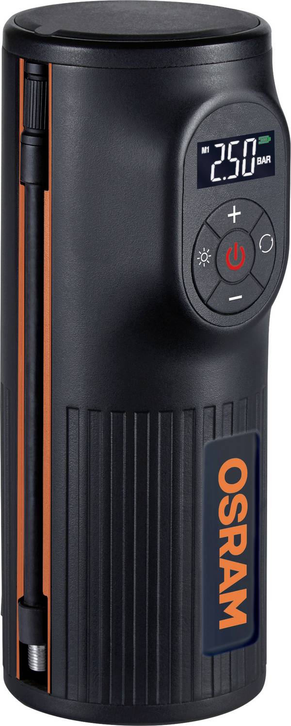 Osram Automotive TYREinflate 2000, OTIR2000, kompresor, 8.3 bar, úložný box / taška, digitální displej, s pracovní lampou