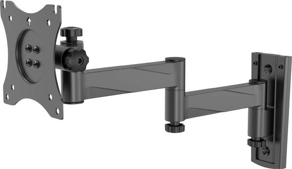 <br>  SpeaKa Professional<br>  SP-WMM-202S<br>  <br>  držák na zeď pro monitor<br>  1 Displej: (s)<br>  33,0 cm (13") - 76,2 cm (30")<br>  černá<br>  naklápěcí, nakláněcí, odnímatelný<br>