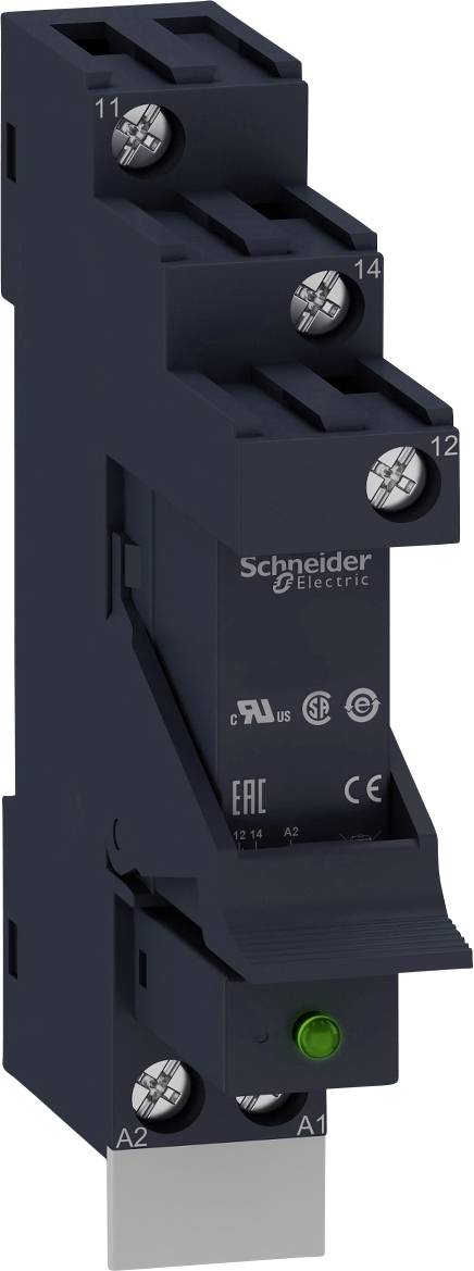 Schneider Electric RSB1A120B7PV relé s rozhraním, 24 V/AC, 12 A, 1 přepínací kontakt, Piece, 30 ks