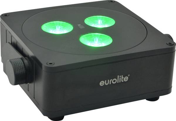 Eurolite 41700020 AKKU IP Flat Light 3 sw DMX LED reflektor  Počet LED:3 8 W