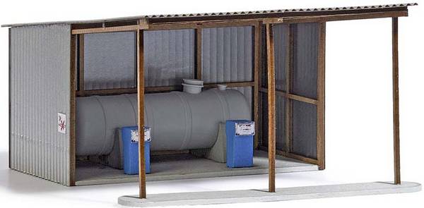 Busch 1912 H0 LPG čerpací stanice