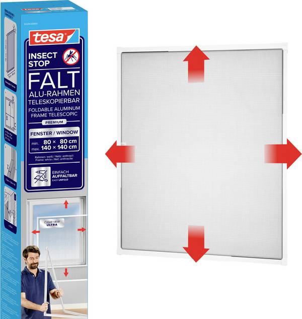 tesa FALT 55214-00000-00 síť proti hmyzu    bílá 1 ks