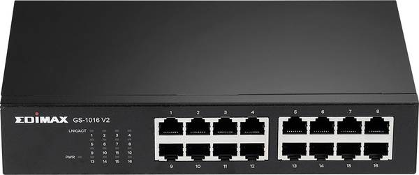 EDIMAX GS-1016 V2 GS-1016 V2 síťový switch 16 portů 10 / 100 / 1000 MBit/s