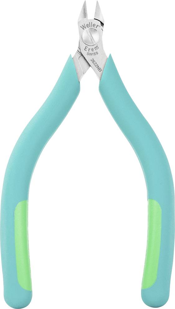 Zelené nůžky s kovovým hrotem, vhodné pro přesné střihací práce.