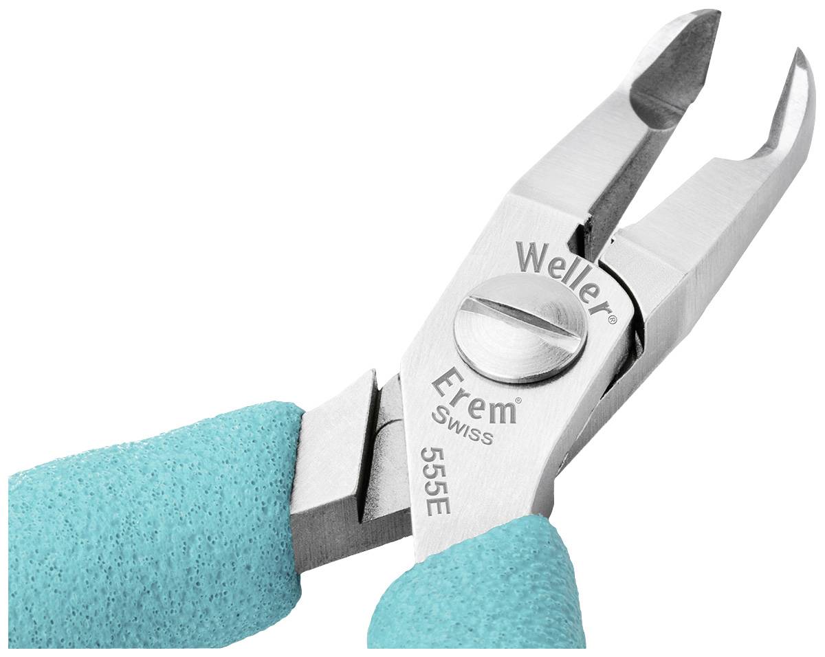 Weller Erem® 555E ESD štípací kleště zahnuté 120 mm-2
