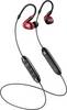 Sennheiser IE 100 PRO WIRELESS RED špuntová sluchátka (In Ear) Bluetooth®, kabelová červená High-Resolution Audio headset studiové
