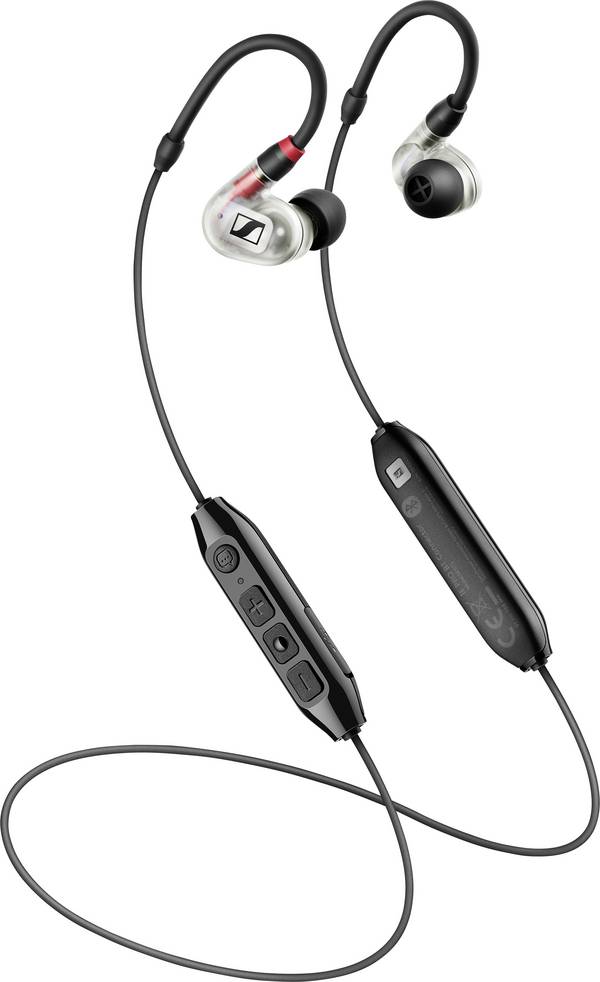 Sennheiser IE 100 PRO WIRELESS CLEAR  špuntová sluchátka (In Ear) Bluetooth®, kabelová  transparentní  headset