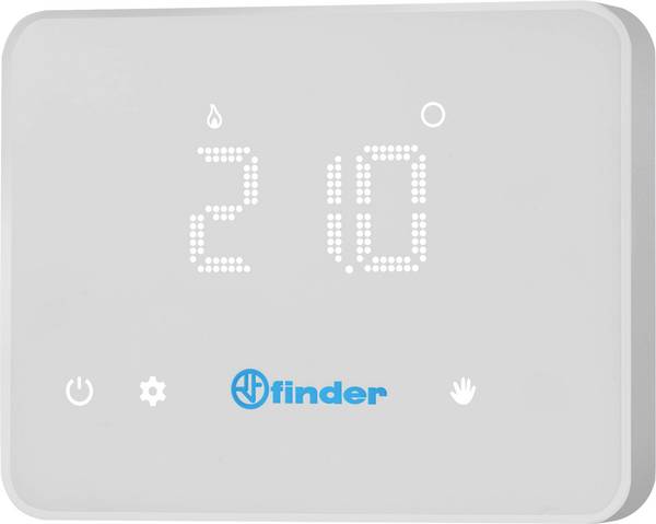 Finder 1C.91.9.003.0W07 pokojový termostat na omítku, 1C.91.9.003.0W07, týdenní program, 1 ks