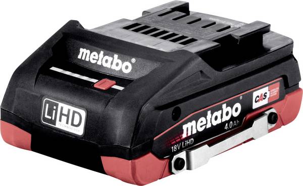 Metabo 624989000 LiHD Akkupack DS 18 V - 4,0 Ah "AIR COOLED" náhradní akumulátor pro elektrické nářadí  18 V 4.0 Ah Li-Ion