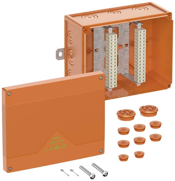 Spelsberg 86853201 rozbočovací krabice  (d x š x v) 250 x 200 x 120 mm oranžová IP66 1 ks