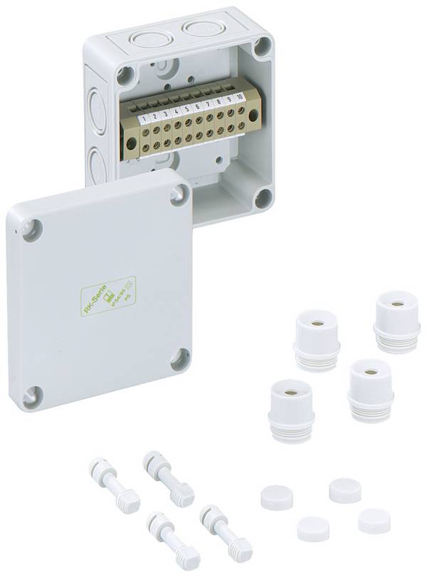Spelsberg RKKi 4/10-10x4q, 63740401 rozvodnice, IP66, 94 mm x 94 mm x 57 mm , 1 ks