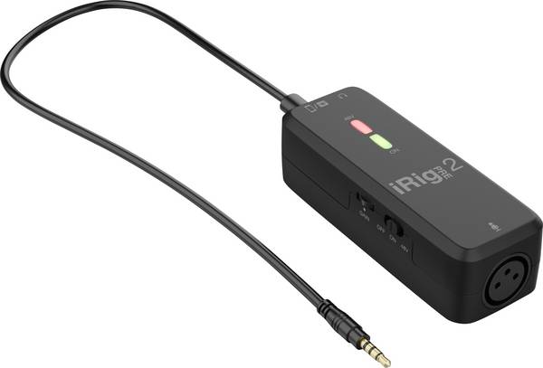 IK Multimedia iRig Pre 2 nasazovací ruční mikrofon Druh přenosu:kabelový