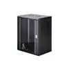 Digitus DN-19 16-U-EC-SW 19" nástěnná rozváděcí skříň (š x v x h) 600 x 816 x 450 mm 16 U černá (RAL 9005)