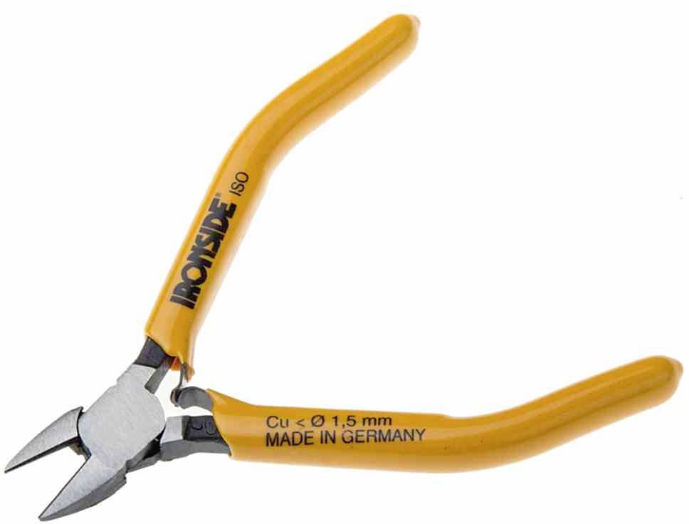 IRONSIDE 121135 pro elektroniku a jemnou mechaniku boční štípací kleště 110 mm-0