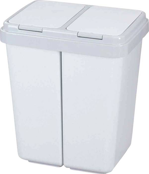 Alpfa  800776 odpadkový koš, 25 l, plast, (d x š x v) 36 x 45 x 47 cm, barevně tříděná , se separačním systémem, 1 ks