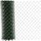 Role zelené pletené sítě, částečně rozvinutá, ukazuje čtvercové oko. Vhodná pro ploty nebo zahradní ohrazení.