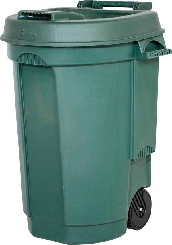 EDA  10633 popelnice 110 l polypropylen (d x š x v) 58 x 55 x 81 cm zelená  N/A 1 ks