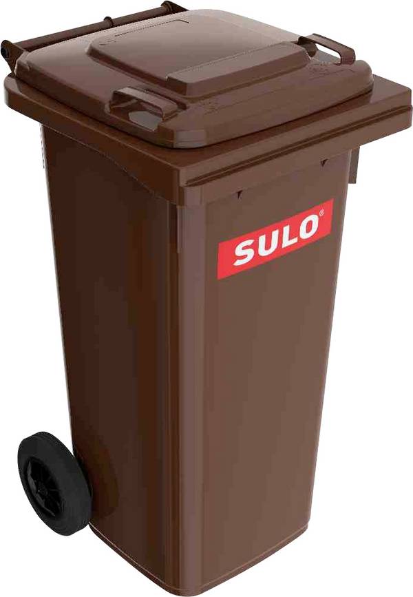 SULO  9000466120 popelnice 120 plast (d x š x v) 480 x 555 x 945 mm hnědá  N/A 1 ks