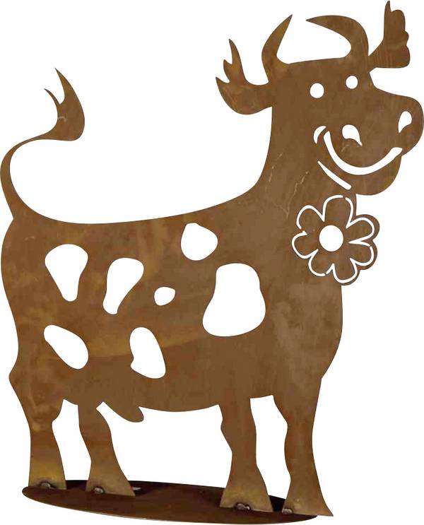 <br>  Siena Garden<br>  <br>  dekorativní figurka<br>  Legrační kráva<br>  <br>  ocelový plech<br>  hnědá<br>