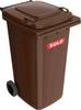 SULO 9000466130 popelnice 240 plast (d x š x v) 580 x 740 x 1100 mm hnědá N/A 1 ks
