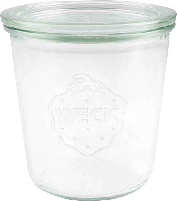 WECK 742 Sklo ve tvaru bouřky, 6dílná karton 1/2 l bez kroužků a svorek