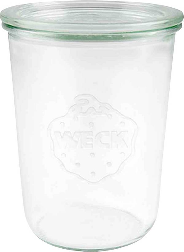 WECK 743 Sklo ve tvaru bouřky, 6dílná karton 3/4 l bez kroužků a svorek