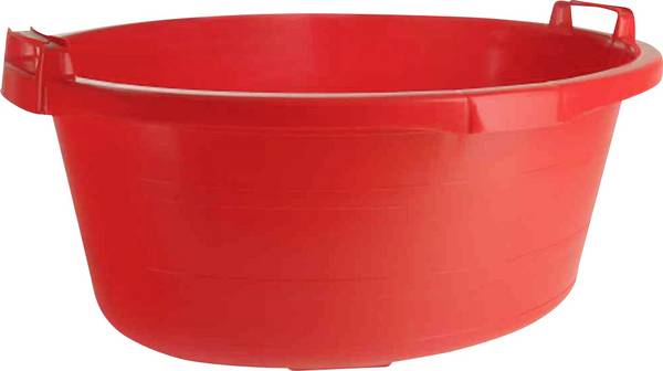 Vana oválná rukojeť 75 cm/60 l červeně velmi pevná