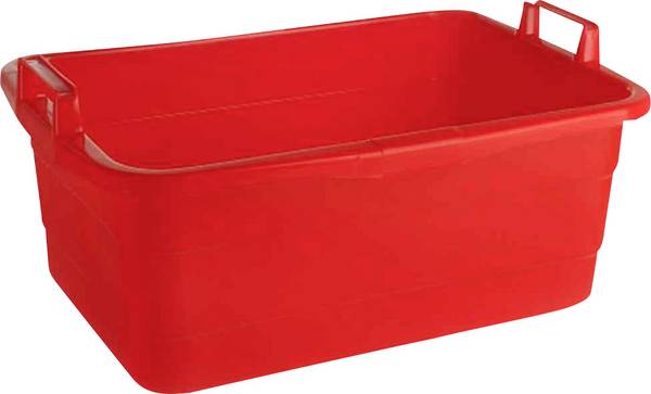 Vana hranatá rukojeť 50 cm/26 l červená