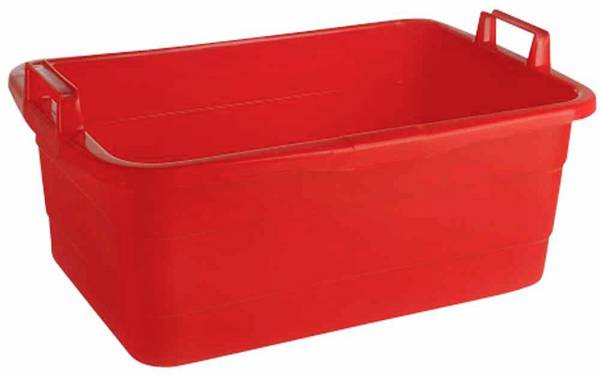 Vana hranatá rukojeť 80 cm/85 l červená