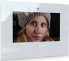 m-e modern-electronics VDV-907 W Wi-Fi, bezdrátový domovní video telefon vnitřní jednotka, bílá, 41269