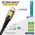 USB-C kabel od Oehlbachu, vhodný pro smartphony, notebooky, s rychlostí 10 Gbps, bez PVC, s podporou 40W Power Delivery.