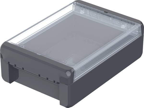 Bopla B 181306 PC-V0-G-7024 Bocube Gehäuse 96024224 Venkovní kryt 191 x 125 x 60  Polykarbonát V0  šedá grafit (RAL 7024) 1 ks