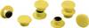 Durable magnet 475104 (Ø) 15 mm kulatý žlutá 1 sada 475104