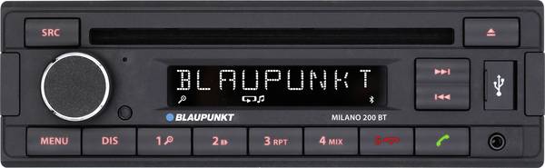 Blaupunkt Milano 200 BT autorádio Bluetooth® handsfree zařízení