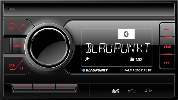 Blaupunkt Palma 200 DAB BT autorádio (2 DIN) Bluetooth® handsfree zařízení, DAB+ tuner