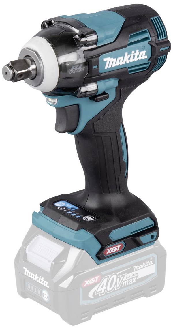 Makita TW004GZ, TW004GZ aku rázový utahovák, 350 Nm, 40 V, Li-Ion, bez akumulátoru, bez nabíječky
