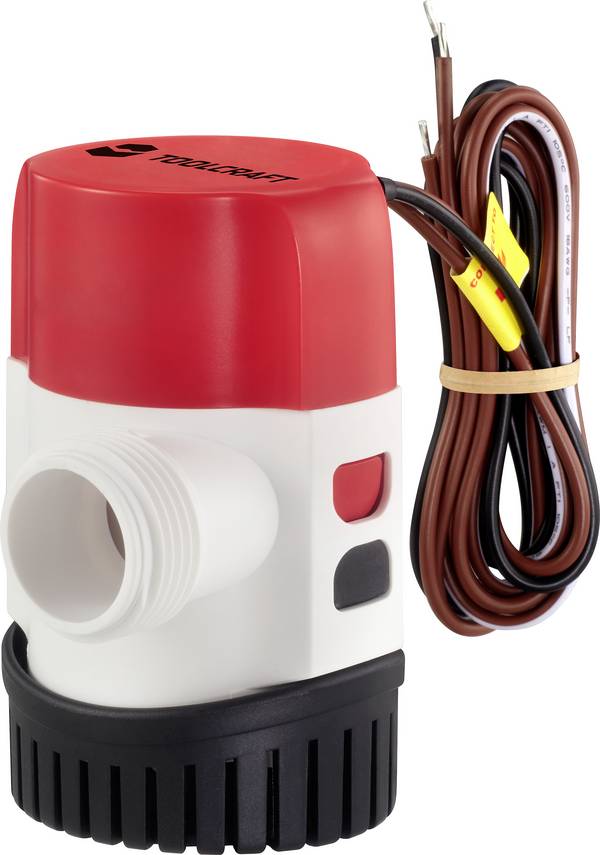 TOOLCRAFT TO-7159164 nízkonapěťové ponorné čerpadlo 3028 l/h 12 V/DC